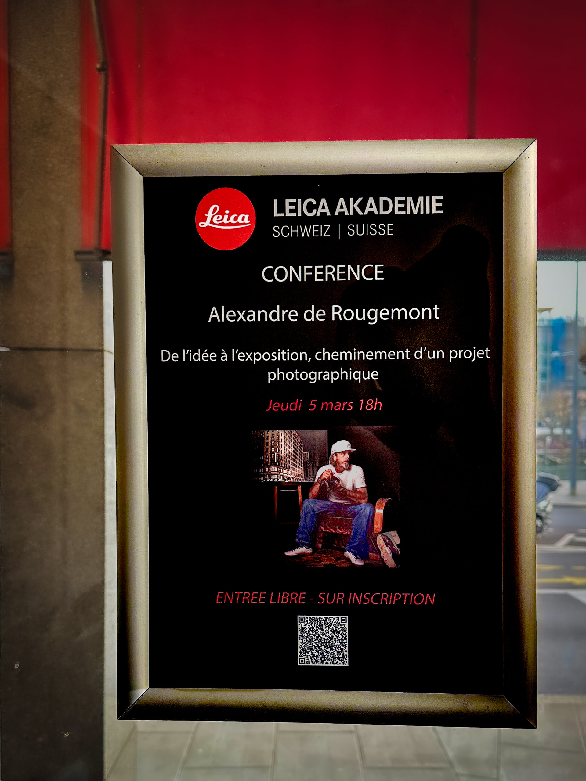 Alexandre de Rougemont Leica Akademie Conférence