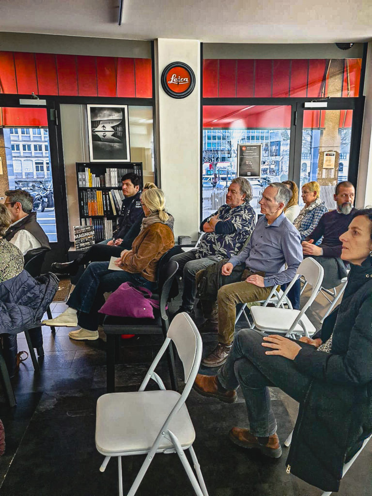 Alexandre de Rougemont Artiste Photographe conférence Leica Akademie Genève mars 2026 public